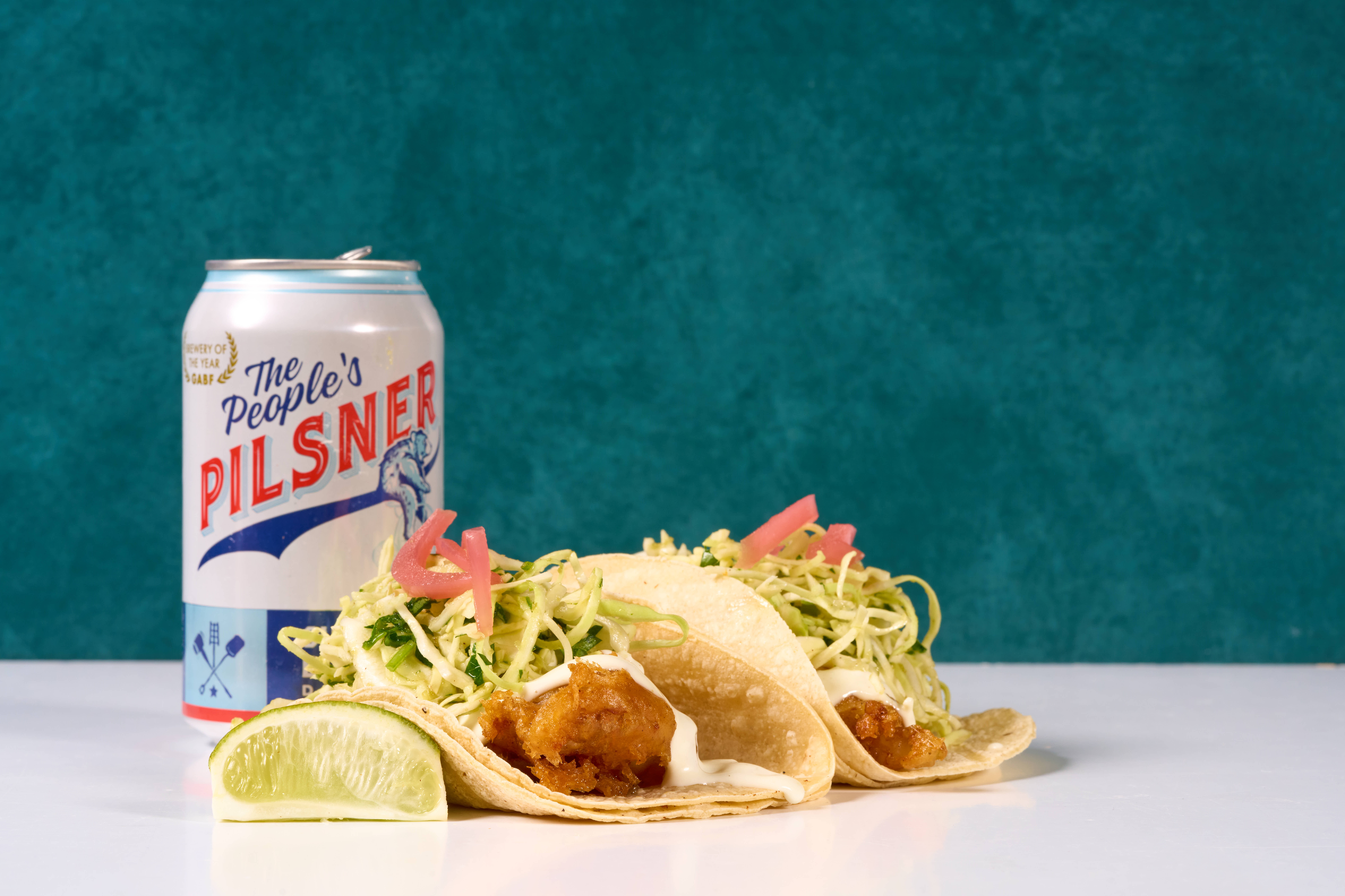 People's Pilsner Fish Tacos
