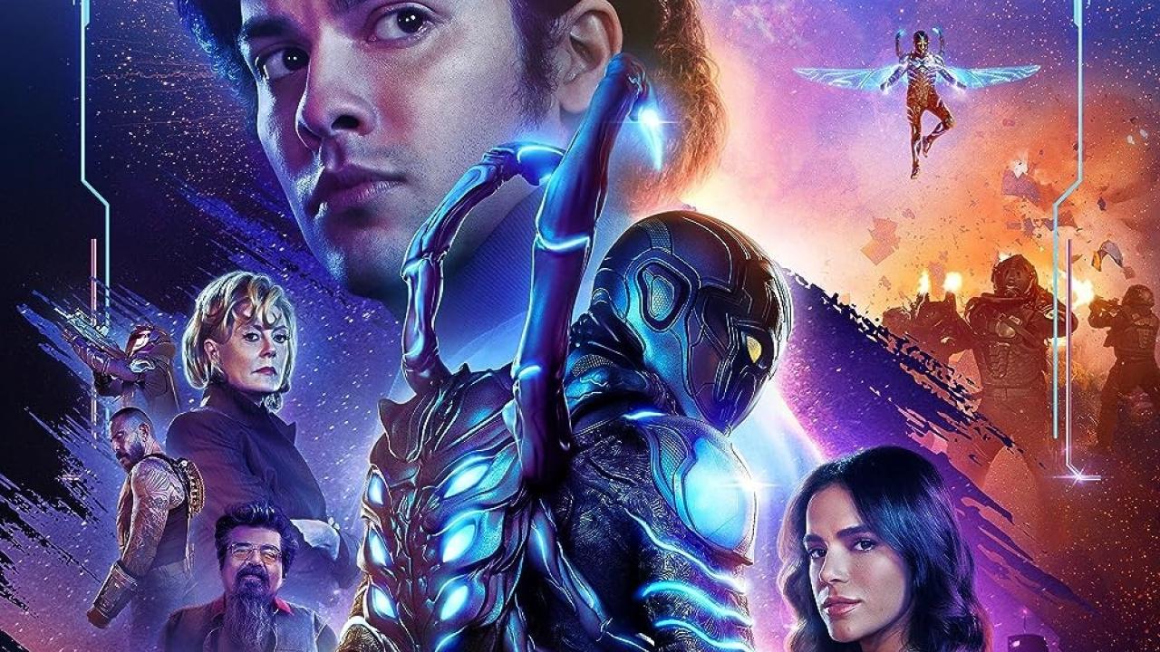 Blue Beetle movie poster