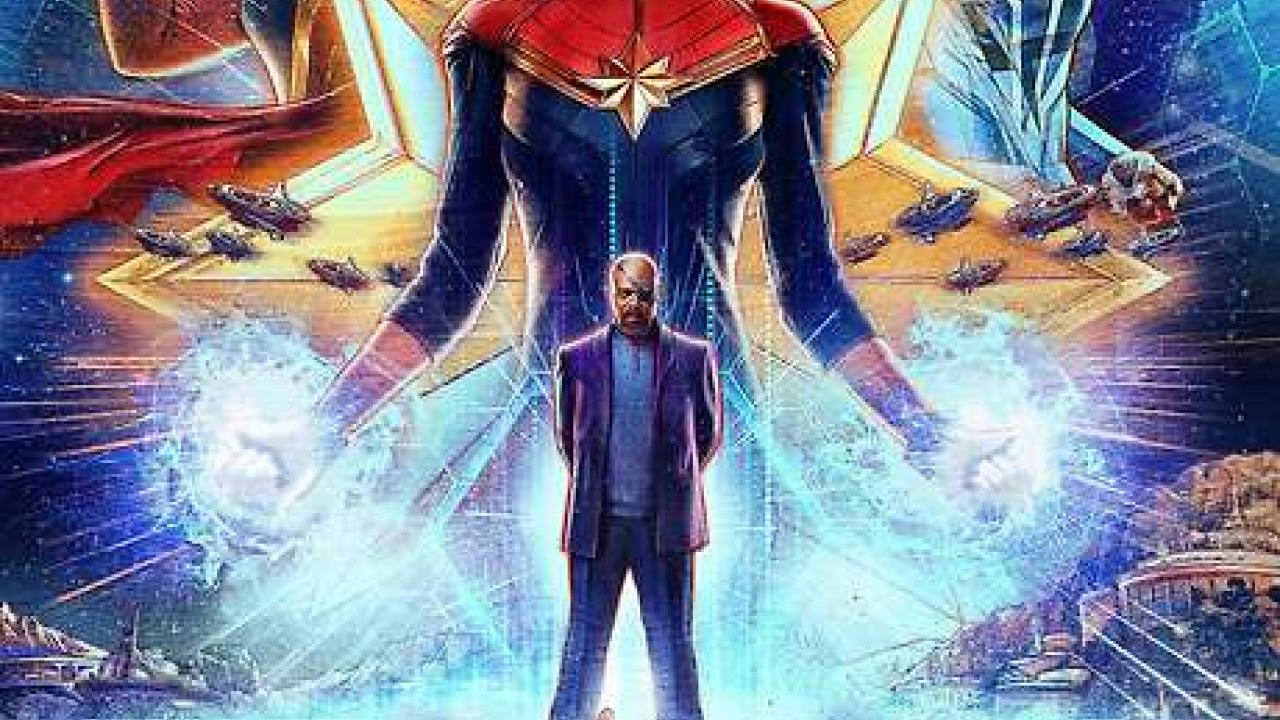 The Marvels movie poster