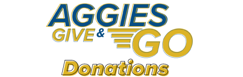 Says Aggies Give and Go Donations