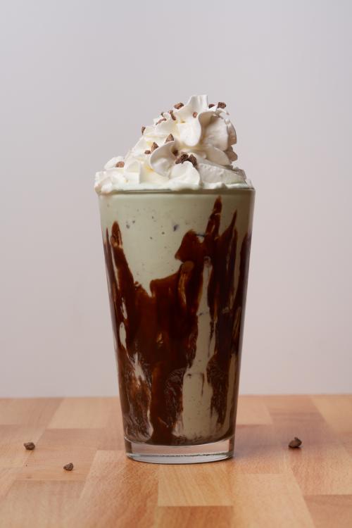 Mint milkshake