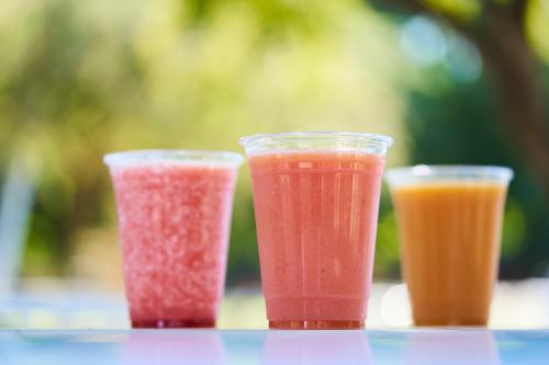 three smoothies